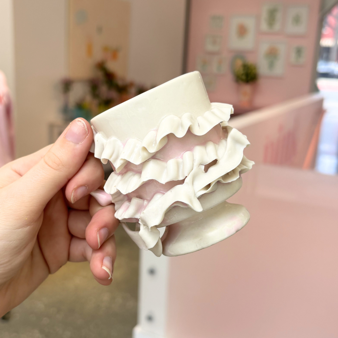 Ribbon Tea Cup (Chamberlin Studios)