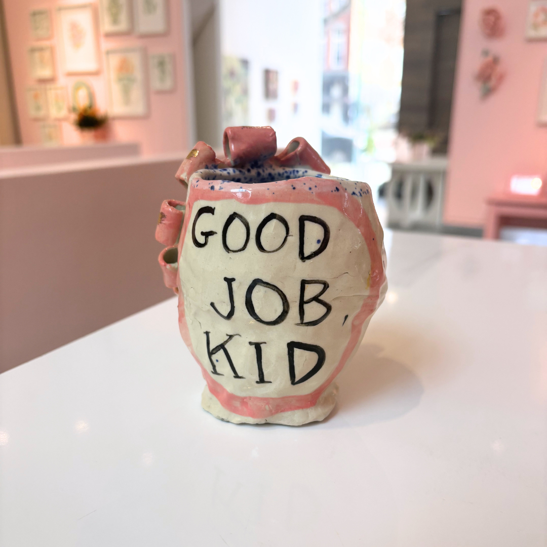 Being a hot little spark of cosmic electricity/Good job kid (Jen Deibert)