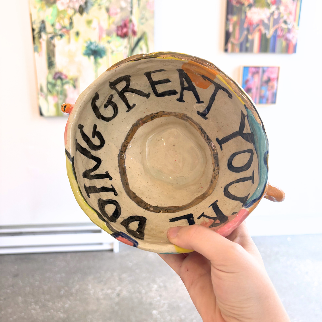 You’re doing great/it’s not like it’s easy (Jen Deibert)