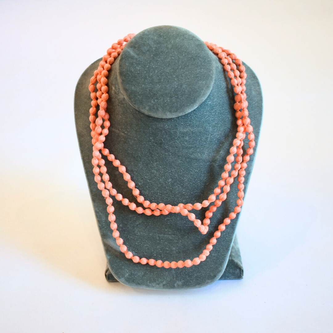 Small Silk Bead Necklace