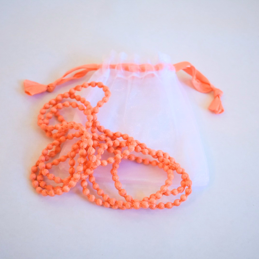 Small Silk Bead Necklace