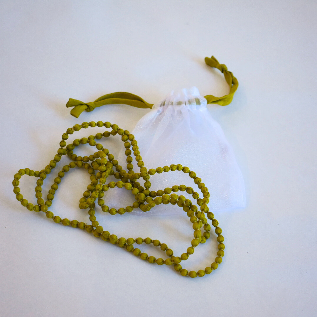Small Silk Bead Necklace
