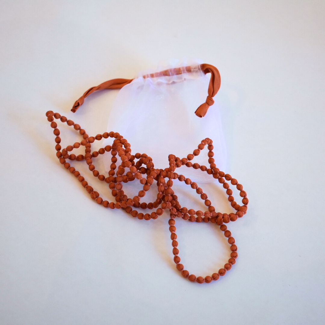 Small Silk Bead Necklace