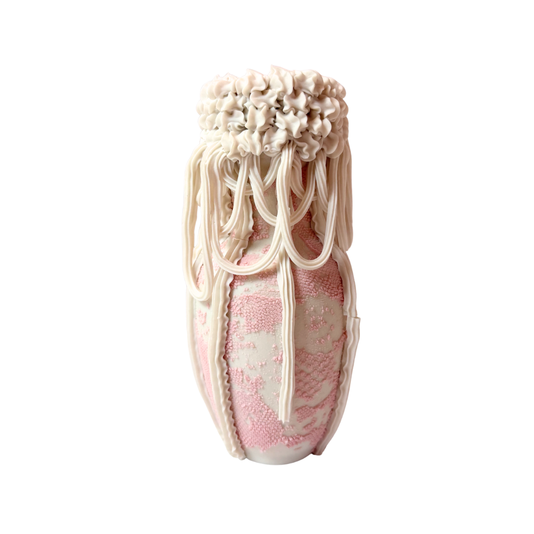 Pink Candlestick (Chamberlin Studios)