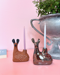 Thumbnail for Silver Deer Candleholder