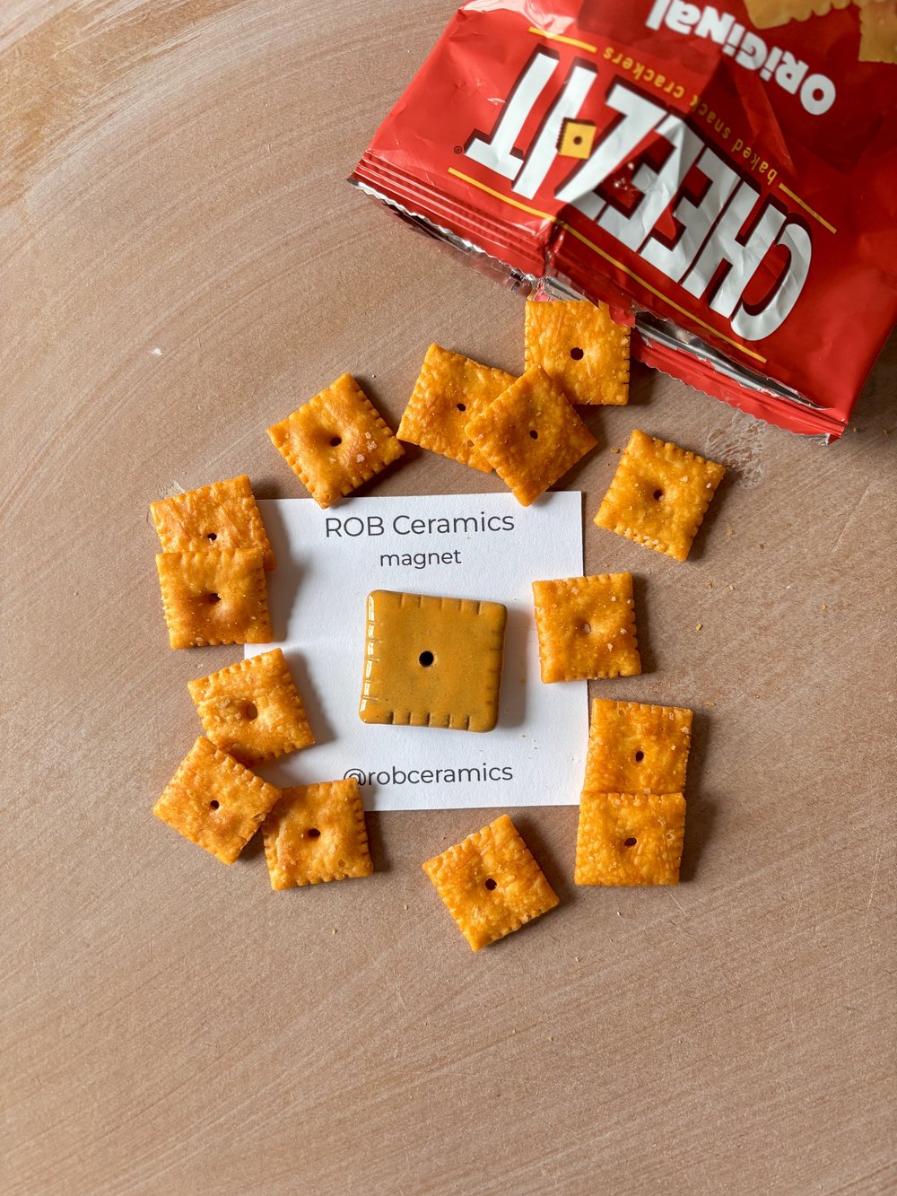 Cheez-it Magnets (ROB Ceramics)