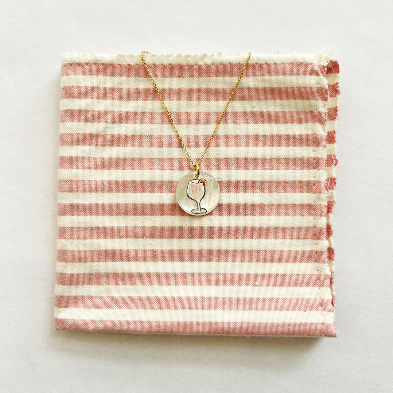 Quirk Spritz Charm Necklace - GatherBK