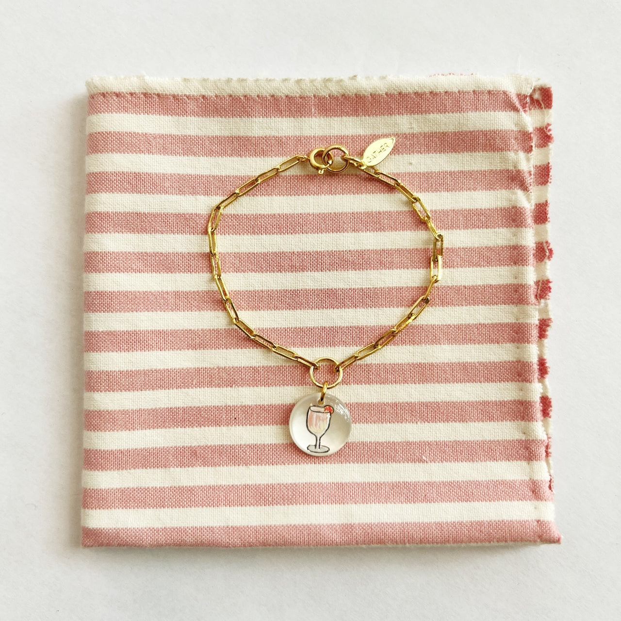 Quirk Spritz Charm Bracelet - GatherBK