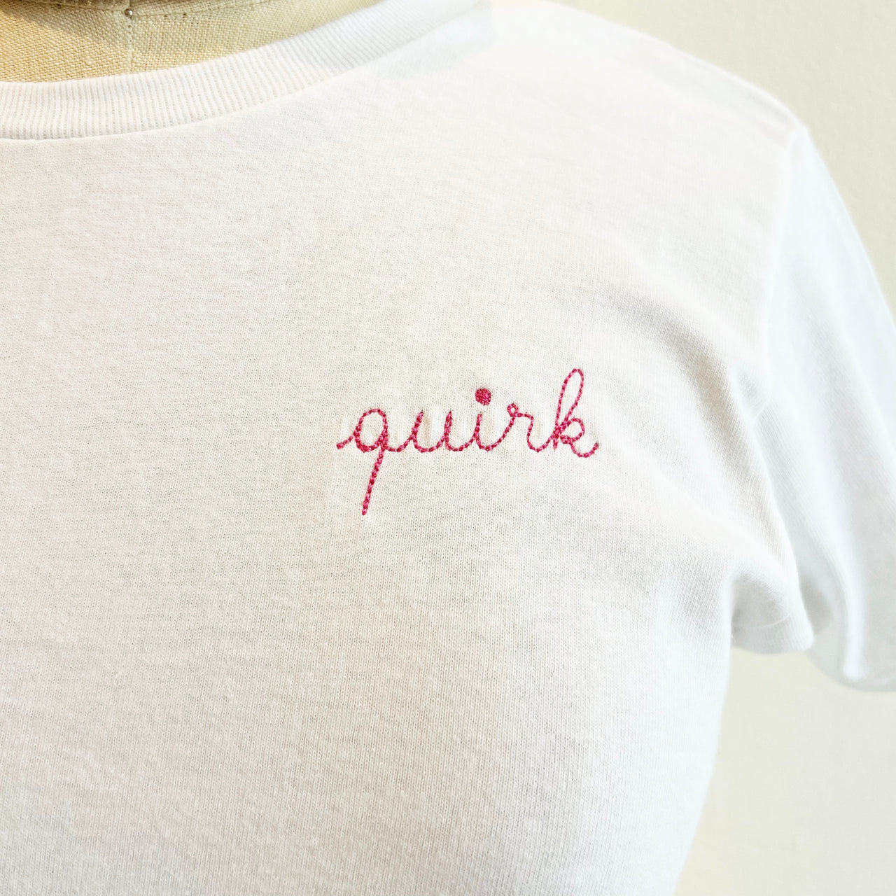 Embroidered Quirk Tee