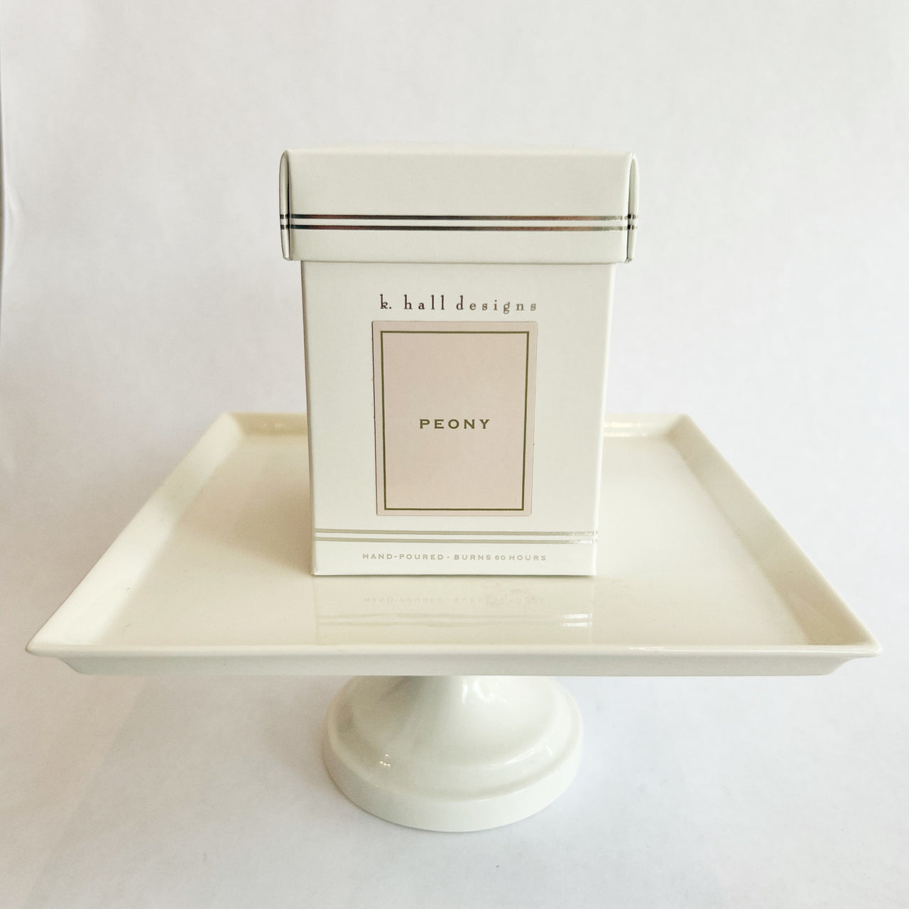 Peony Candle - K Hall Designs