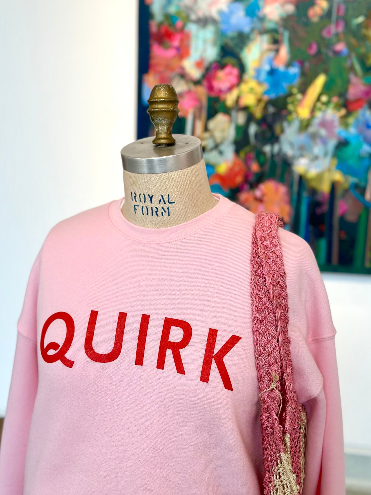 Quirk Logo Crewneck