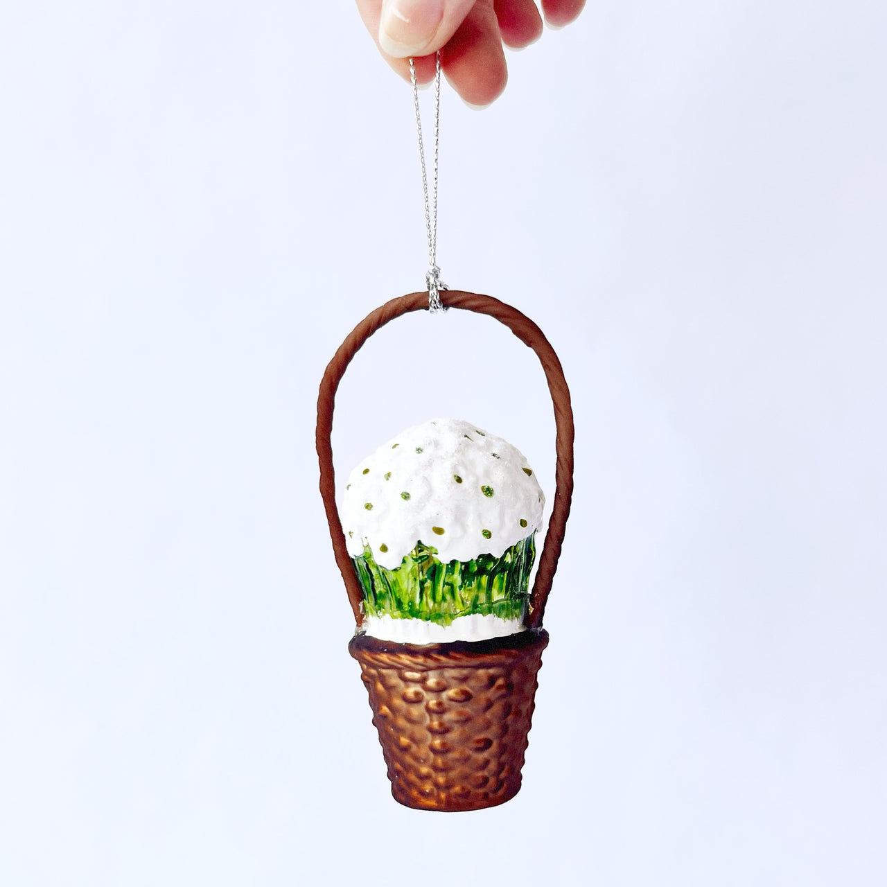 Basket of Paperwhites Ornament