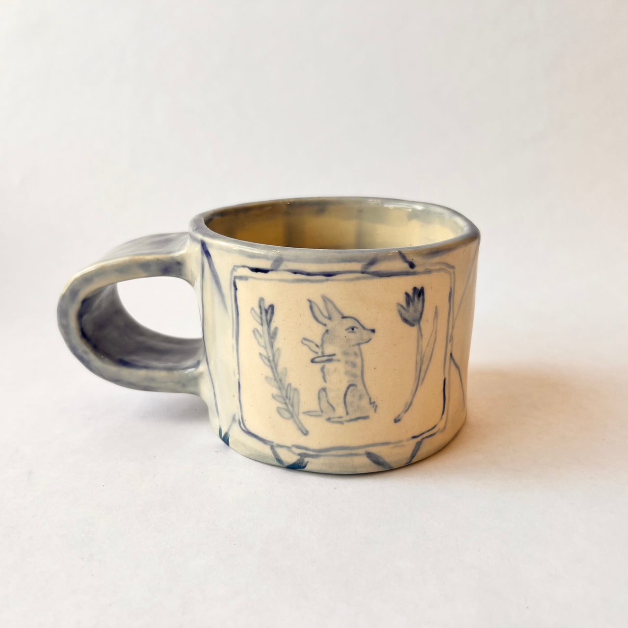 Blue Rabbit Mug - Steph Becker