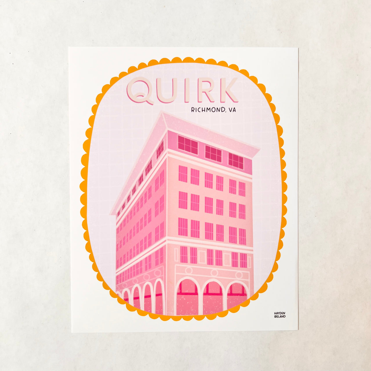 Quirk Hotel Print - Hayden Ireland