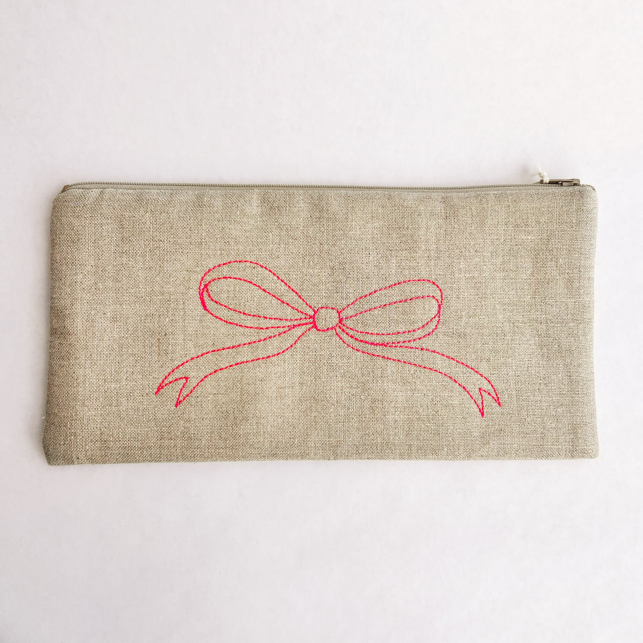 Large Bow Pouch - K. Studio