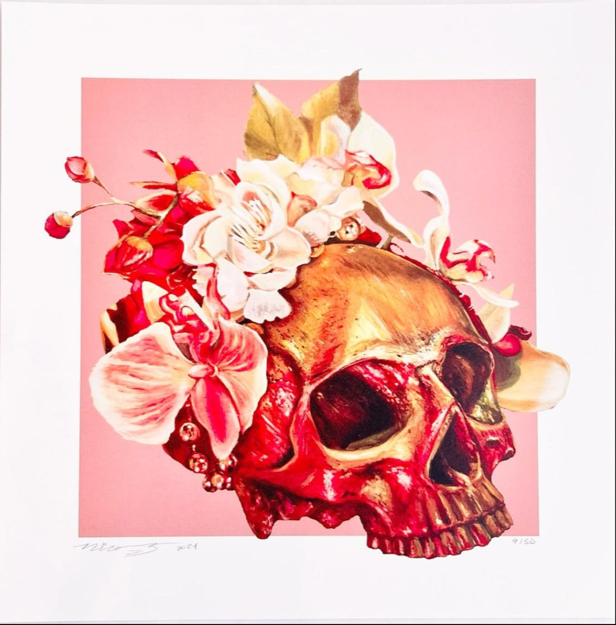 Pink Skull Print (Nico Cathcart)