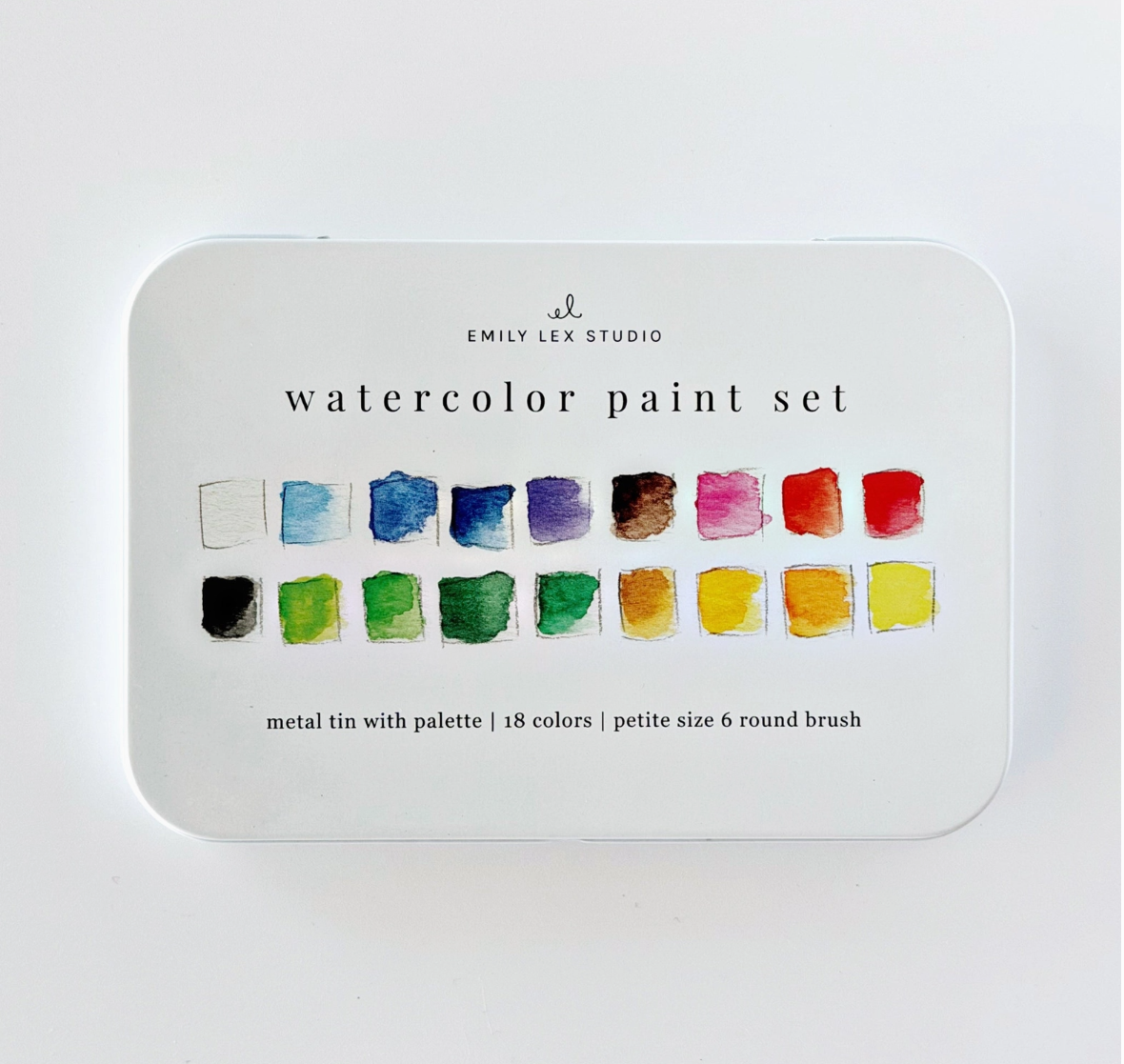 Watercolor Paint Set Emily Lex Studio
