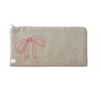 Thumbnail for Large Bow Pouch - K. Studio