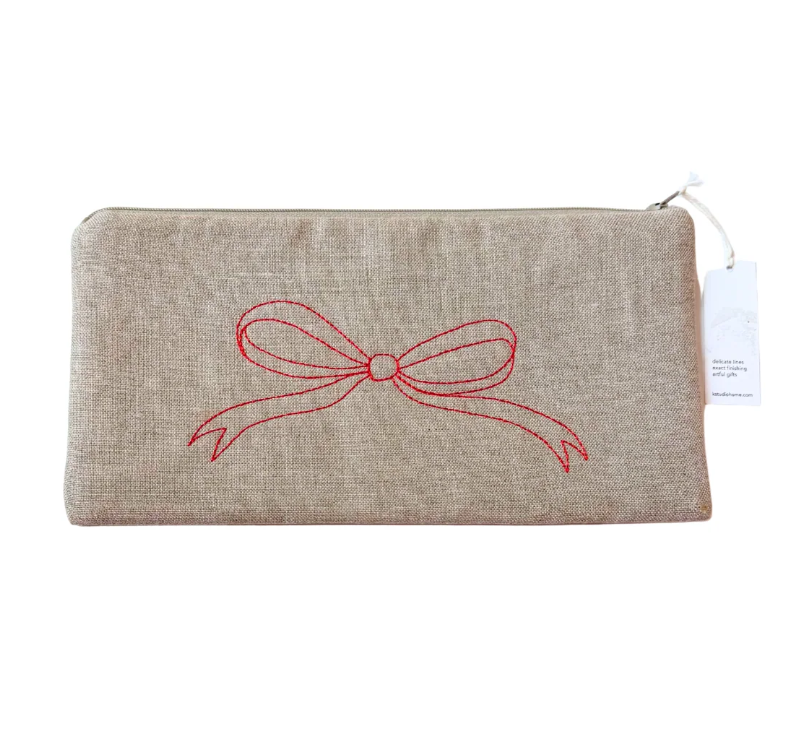 Large Bow Pouch - K. Studio