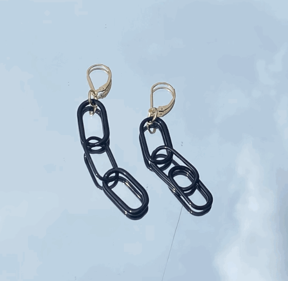 Chain Earrings - Kate Crankshaw