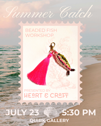 Thumbnail for Summer Catch: Beaded Fish Workshop