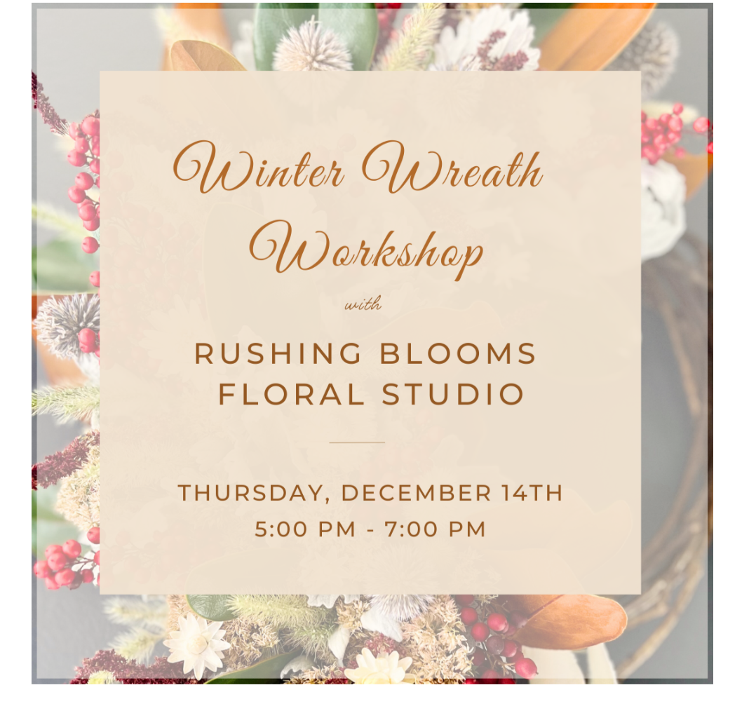 Winter Wreath Workshop Tickets