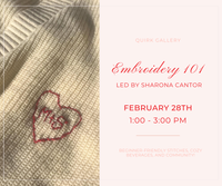 Thumbnail for Embroidery 101 Workshop