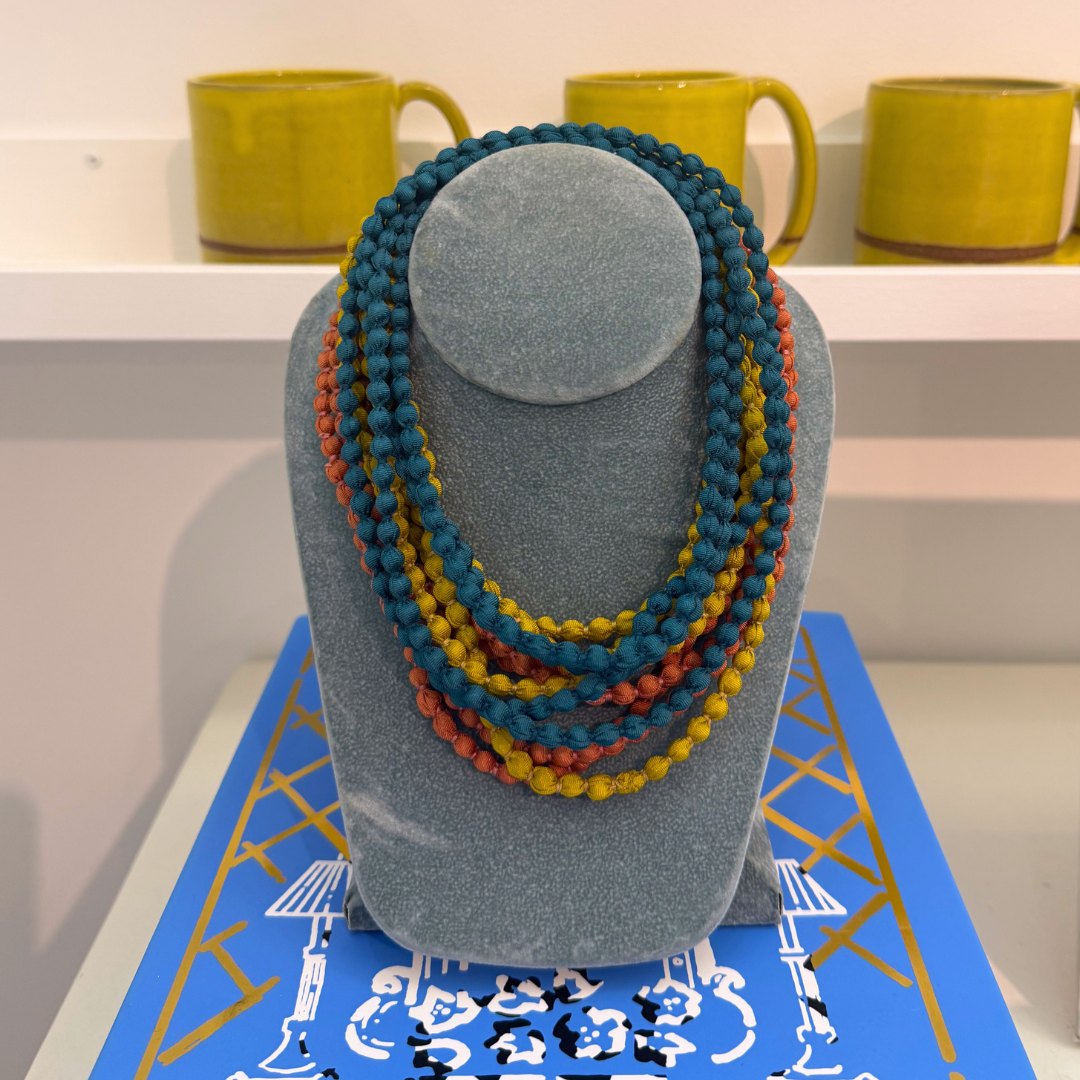 Small Silk Bead Necklace