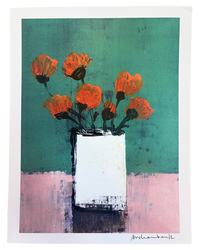 Thumbnail for Signed Paulina Archambault Flower Print
