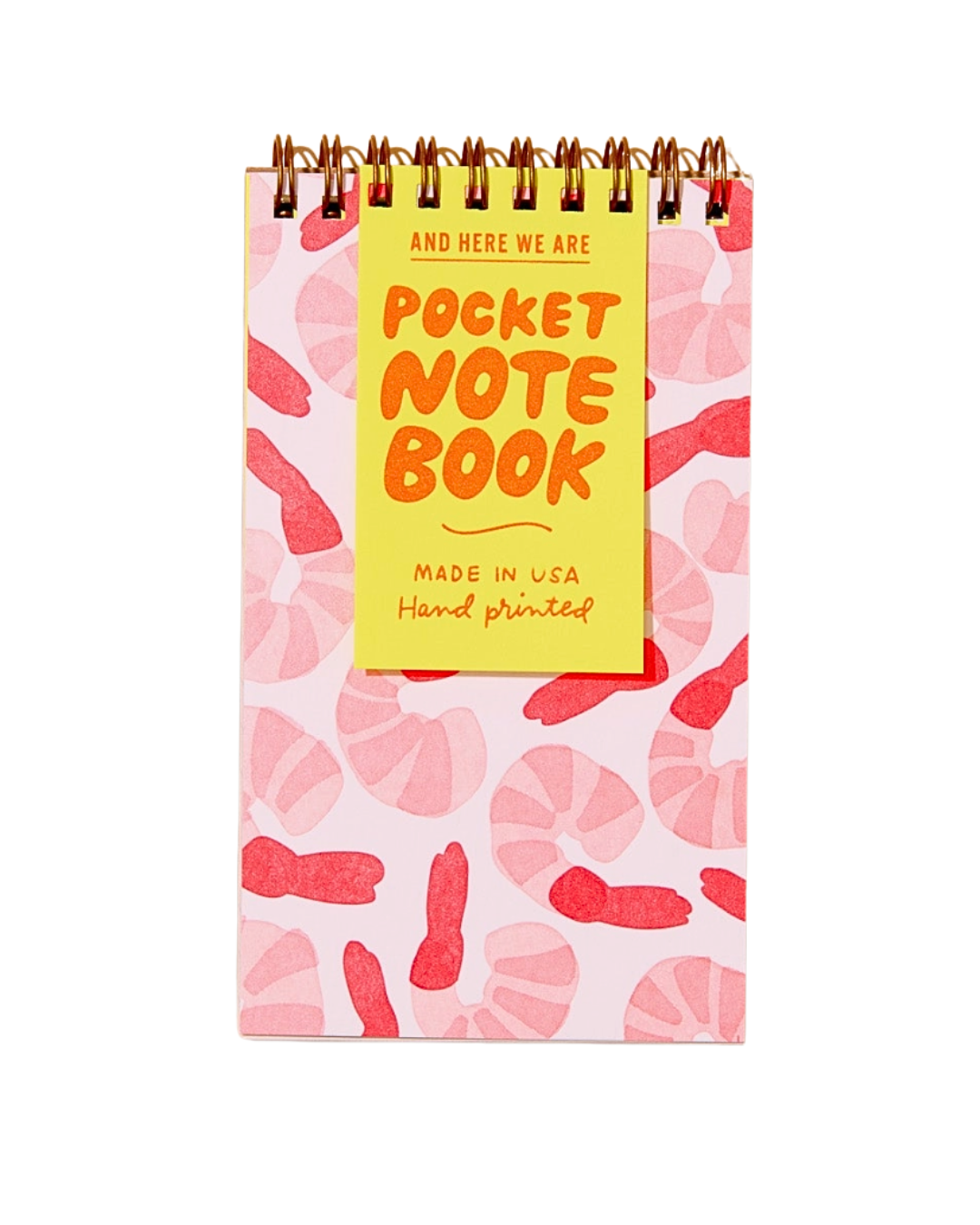 Pocket Size Notebook - And Here We Are