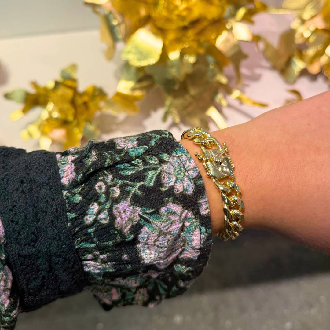 MIA Chunky Gold Chain Bracelet