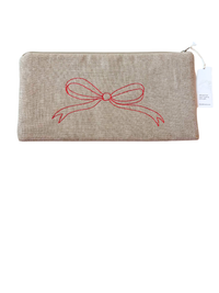 Thumbnail for Large Bow Pouch - K. Studio