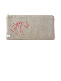 Thumbnail for Large Bow Pouch - K. Studio