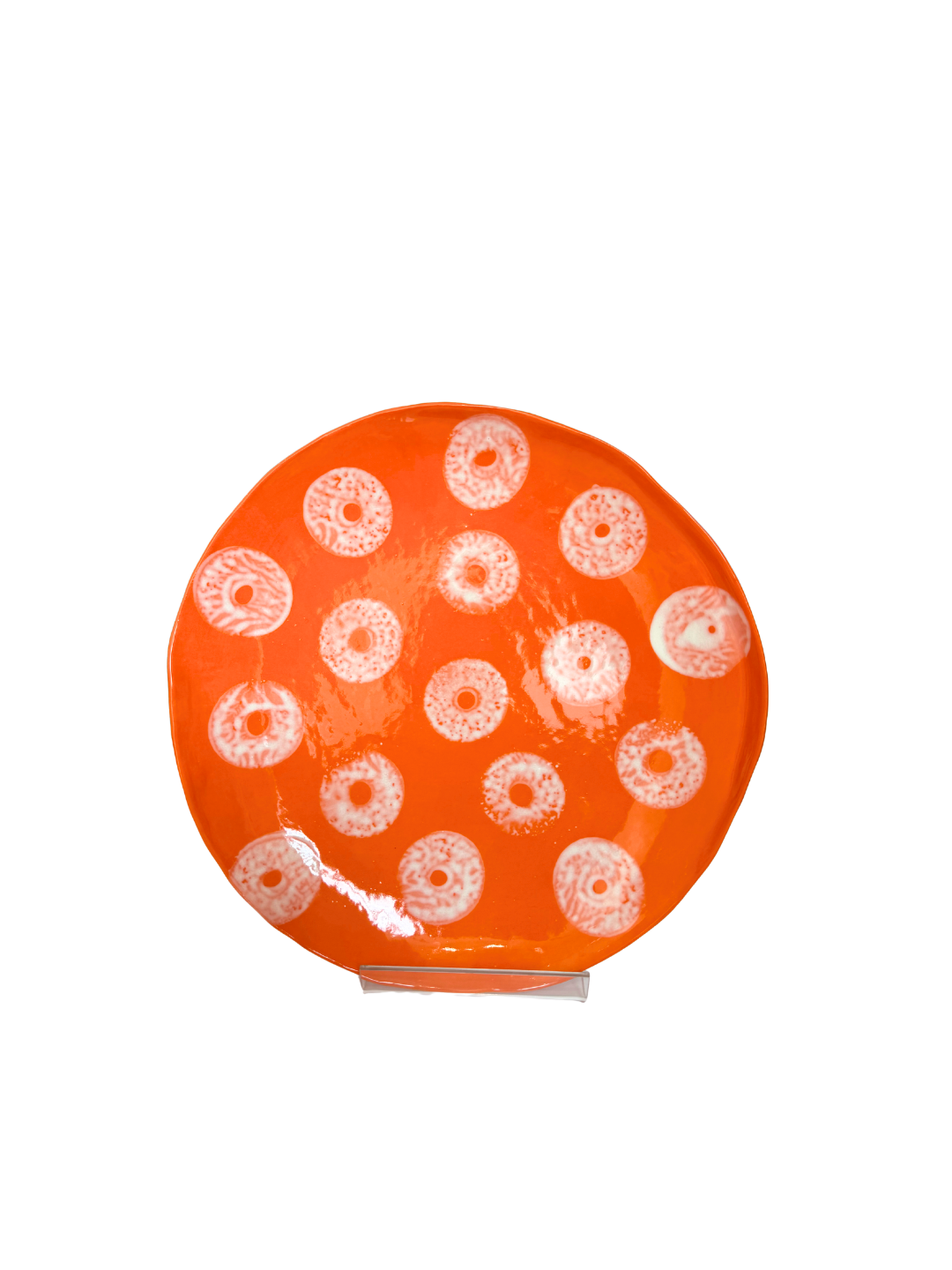 plate with circles (Judith Fae Brown)