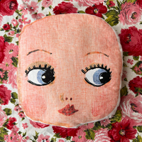 Thumbnail for Nathalie Lete Pillows Baby Doll Face Pillow B