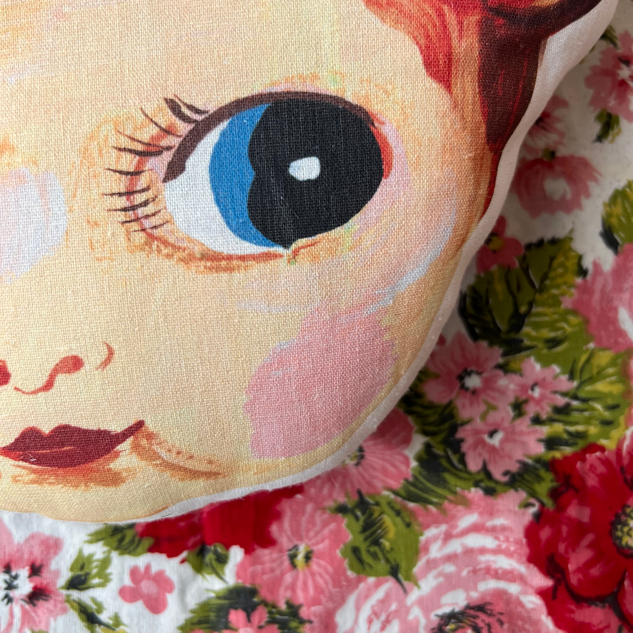 Nathalie Lete Pillows Baby Doll Face Pillow C